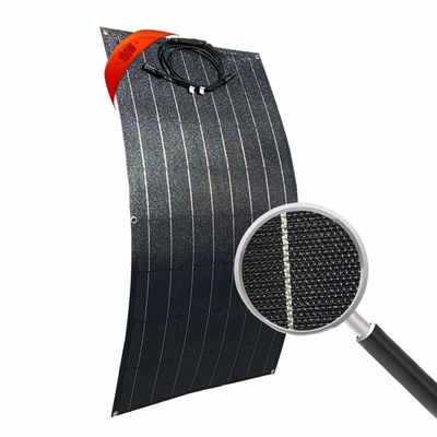 100 Watt στεγανοποιούν την εύκαμπτη Monocrystalline μονο ηλιακή ενότητα ηλιακού πλαισίου για το rv
