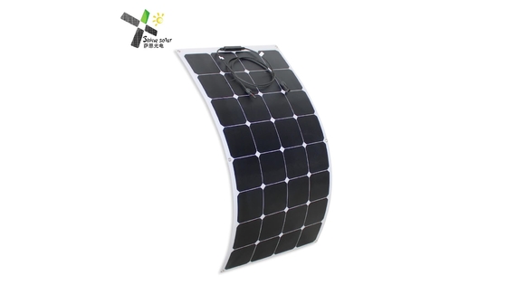 12V 110W λεπταίνουν την εύκαμπτη Monocrystalline ηλιακή ενότητα ηλιακών πλαισίων για τη βάρκα αυτοκινήτων