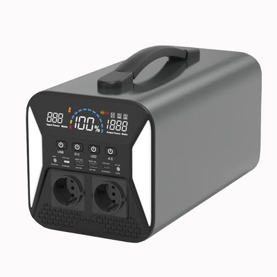 220V εκτός δικτύου φορητός ηλιακός γεννήτης Lifepo4 μπαταρία 1000W