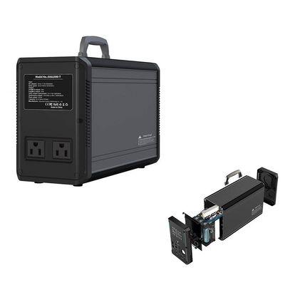 1000W εφεδρικό ηλιακό λίθιο με μπαταρίες 60Hz σταθμών γεννητριών