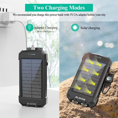 Ασύρματη 10000mAh φορητή τράπεζα ηλιακής ενέργειας φορτιστών Qi για το τηλέφωνο και το lap-top