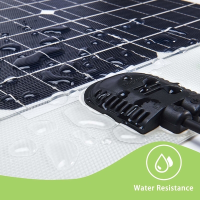 Εύκαμπτο λεπτό Monocrystalline ηλιακό πλαίσιο ηλιακών πλαισίων 12v 24V Bendable 100w