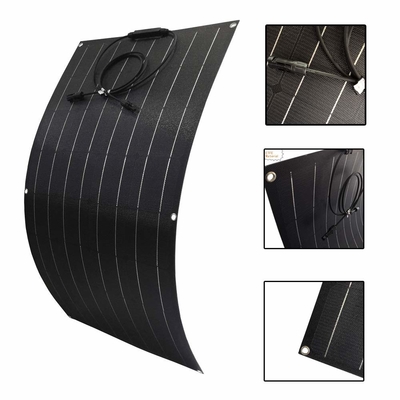 Monocrystalline ηλιακό πλαίσιο Bendable 12V 100w εύκαμπτο