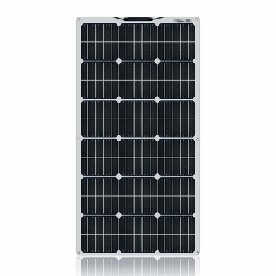Monocrystalline εύκαμπτο άμορφο ηλιακό πλαίσιο 100W 12V 400W 40A