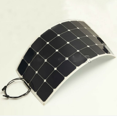 12V 110W λεπταίνουν την εύκαμπτη Monocrystalline ηλιακή ενότητα ηλιακών πλαισίων για τη βάρκα αυτοκινήτων