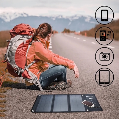Μίνι πτυσσόμενο ηλιακό πλαίσιο 120w για Smartphone/τη κάμερα/την τράπεζα PSP/δύναμης
