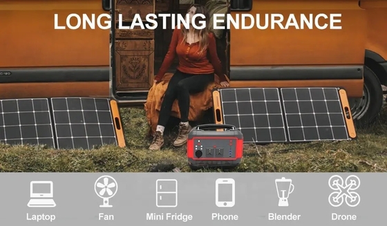 600W USB Γρήγορη φόρτιση Ηλιακή γεννήτρια Φορητή μπαταρία λιθίου Ηλεκτρικό σταθμό