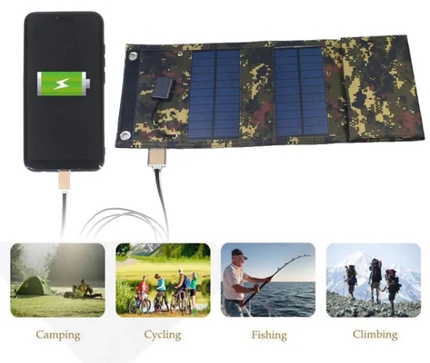 Μίνι 15W που διπλώνει το ηλιακό πλαίσιο με USB που χρεώνει για τη χρέωση τηλεφωνικών lap-top