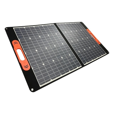 φορητά διπλώνοντας ηλιακά πλαίσια 200W 60W 100W 150W για την υπαίθρια στρατοπέδευση