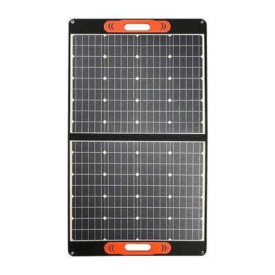φορητά διπλώνοντας ηλιακά πλαίσια 200W 60W 100W 150W για την υπαίθρια στρατοπέδευση