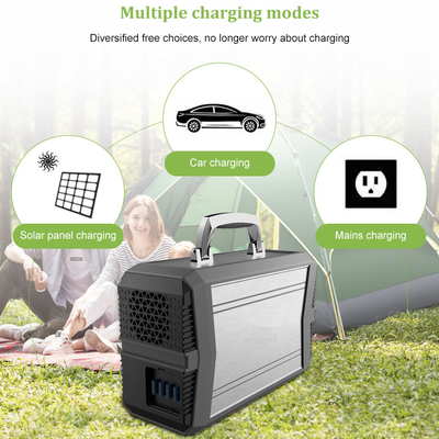 Υπαίθριο έκτακτης ανάγκης 300W φορητό ηλιακό γεννητριών συστημάτων 96000mAh κύμα ημιτόνου εναλλασσόμενου ρεύματος καθαρό
