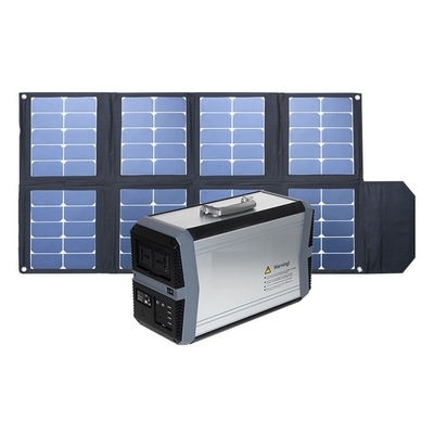 1000W λι-ιονικό ηλιακό σύστημα γεννητριών σταθμών παραγωγής ηλεκτρικού ρεύματος μπαταριών MPPT φορητό για το σπίτι