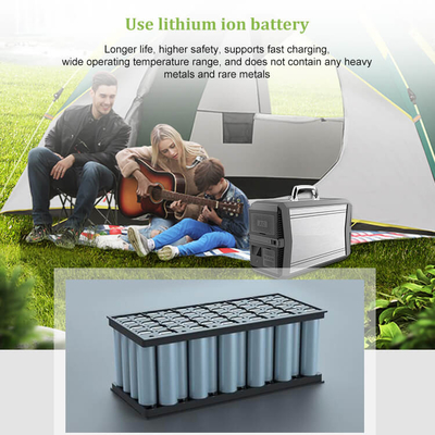 1010Wh φορητός σταθμός γεννητριών δύναμης 1000W ηλιακός για την υπαίθρια στρατοπέδευση ταξιδιού