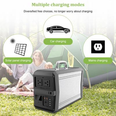 1010Wh φορητός σταθμός γεννητριών δύναμης 1000W ηλιακός για την υπαίθρια στρατοπέδευση ταξιδιού