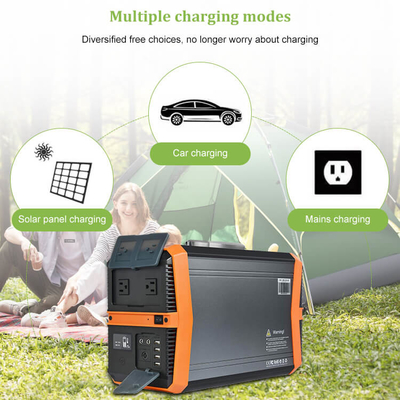 110V 220V ενεργειακή ηλιακή γεννήτρια 1000W τράπεζας σταθμών παραγωγής ηλεκτρικού ρεύματος λι ιονική