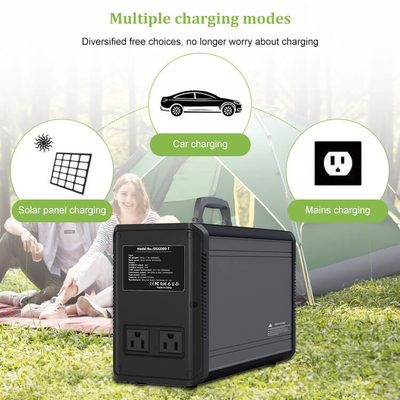 1075Wh 220V 110V τροφοδότησε την ηλιακή ενεργειακή αποθήκευση σταθμών γεννητριών στρατοπεδεύοντας κατ' οίκον