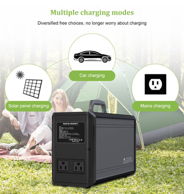 φορητός σταθμός ισχύος της μπαταρίας 1075Wh LiFePO4 για το στήριγμα έκτακτης ανάγκης υπαίθρια στρατοπέδευσης