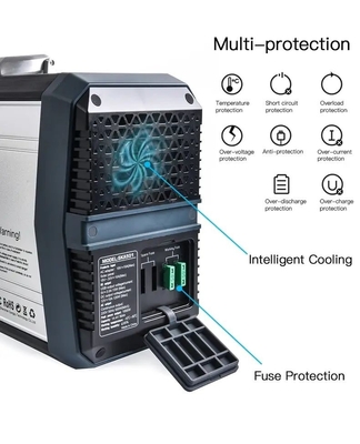 Κινητή γεννήτρια 220v 110v 500w εγχώριων μπαταριών σταθμών παραγωγής ηλεκτρικού ρεύματος USP