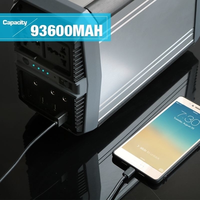 AC110V-220V ηλιακός σταθμός 300W γεννητριών για την εγχώρια εφεδρική μπαταρία