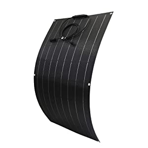 Monocrystalline ηλιακό πλαίσιο Bendable 12V 100w εύκαμπτο 0
